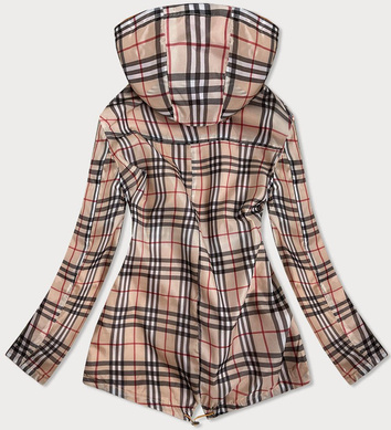 Kurtka damska kratka burberry karmelowa (mm88)