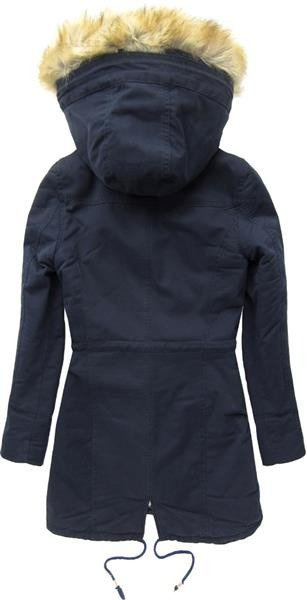 GRANATOWA PARKA ZIMOWA (7582)