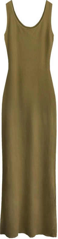 SUKIENKA MAXI KARMELOWA (1548/2)