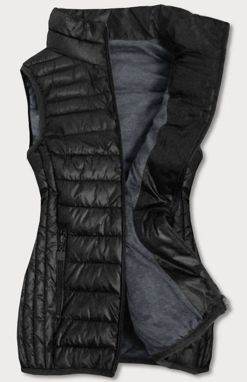 BEZRĘKAWNIK KAMIZELKA CZARNA (R2705)