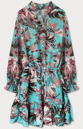 SUKIENKA MINI ZE STÓJKĄ TURKUSOWA (680/1ART)