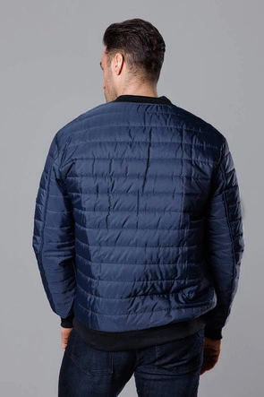 Pikowana bomberka męska granatowa (MY02-2)