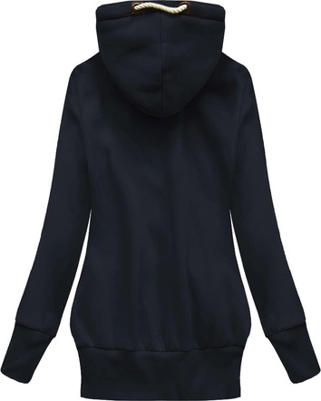 BLUZA Z KOLOROWĄ APLIKACJĄ GRANATOWA 2 (1917)