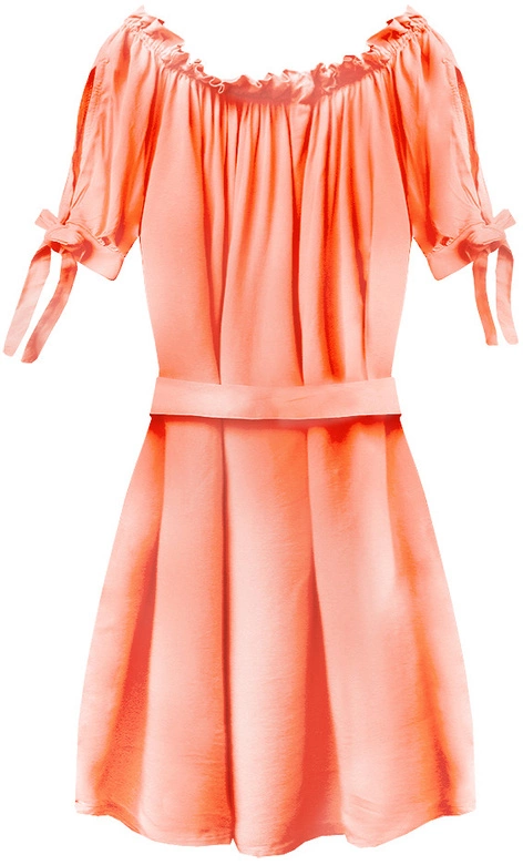 SUKIENKA HISZPANKA Z PASKIEM NEONOWY ŁOSOŚ (279ART)