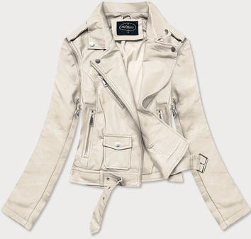 RAMONESKA - KAMIZELKA EKOSKÓRA ECRU (FL202050)