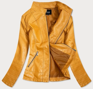 RAMONESKA Z EKOSKÓRY ŻÓŁTA (R19BIG)