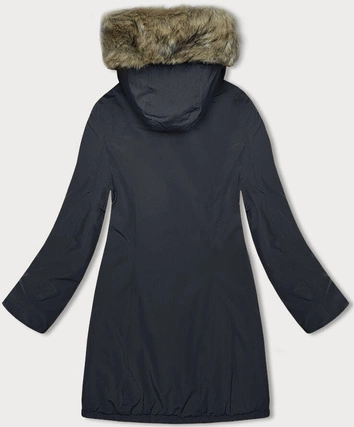 Zimowa kurtka damska granatowa (M-R45)