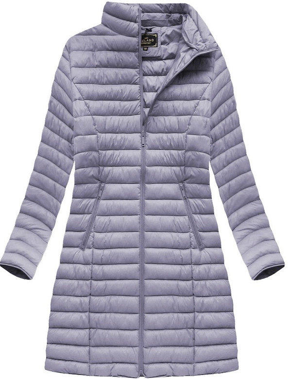 PIKOWANA KURTKA Z KAPTUREM WRZOSOWA (7472-PLUS)