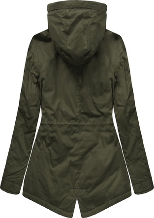 KURTKA TYPU PARKA KHAKI (B2664/1)
