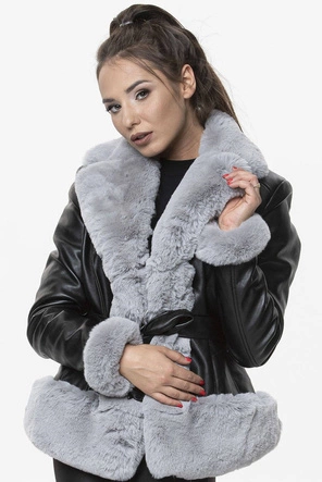 RAMONESKA Z FUTERKIEM CZARNO-SZARA (1905)