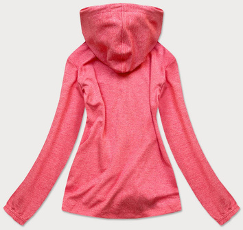 CIENKA BLUZA DAMSKA BAWEŁNIANA KORALOWA (57774)