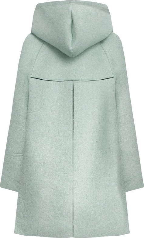 NEOPRENOWY PŁASZCZ MIĘTOWY (015LJ)