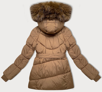 Przejściowa kurtka damska bombka J Style camel (5M3238-62)