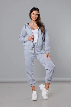 Komplet sportowy damski szary (YP-1137)