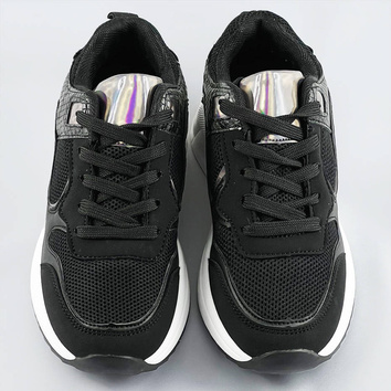 Sportowe buty damskie czarne (6348)