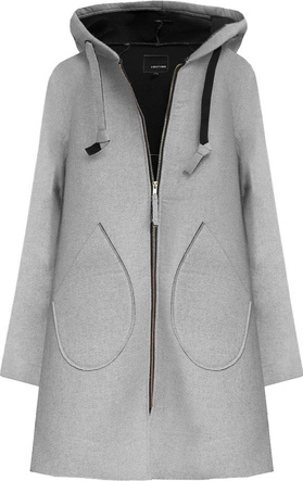 NEOPRENOWY PŁASZCZ SZARY (015LJ)