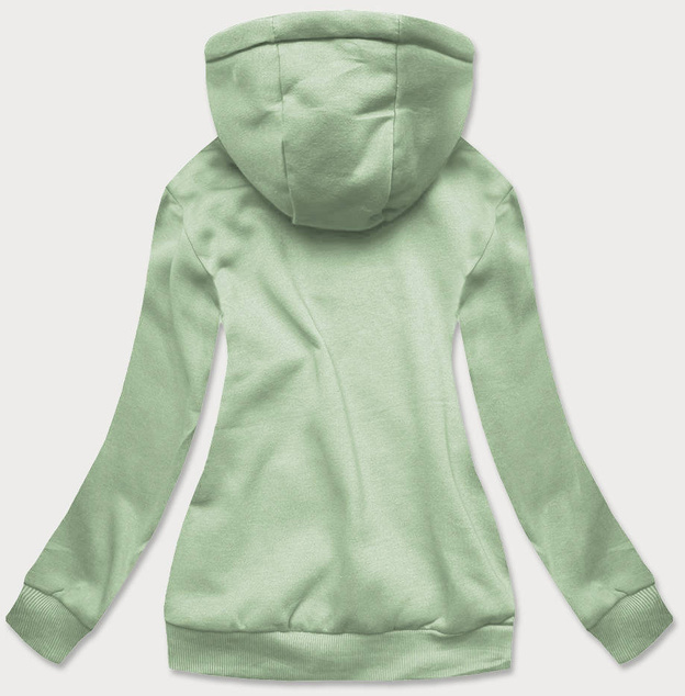 Damska bluza dresowa pistacjowa (W02-60)