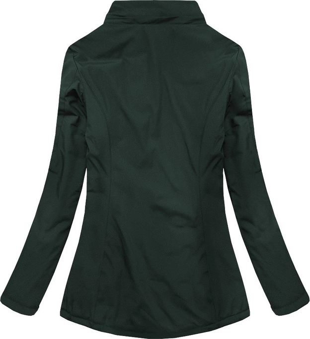 Dwustronna kurtka przejściowa zielono-granatowa (7699)