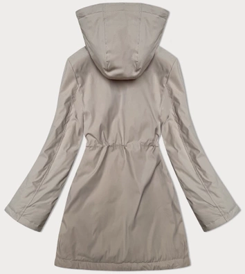 Cienka kurtka z kapturem S'West jasny beż (B8236-51)