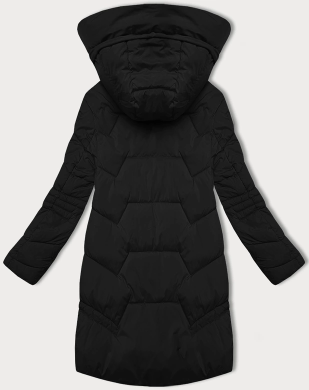 Przejściowa kurtka damska z kapturem LHD czarna (LHD-24585)