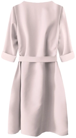 OŁÓWKOWA SUKIENKA PUDROWY RÓŻ (273ART)