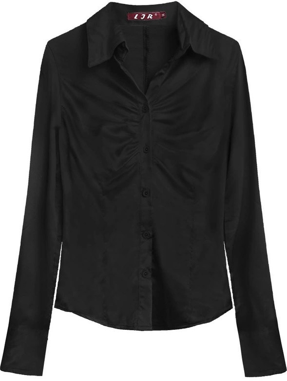 BAWEŁNIANA KOSZULA CZARNA (1013)