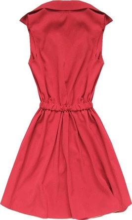 SUKIENKA Z KIESZENIAMI KORALOWA (ART48)