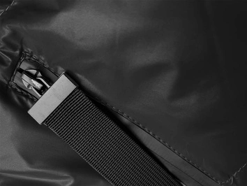 Puchowa kurtka zimowa damska czarna (23065-392)