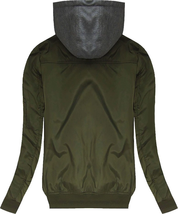 DWUSTRONNA KURTKA BOMBER KHAKI (M530)