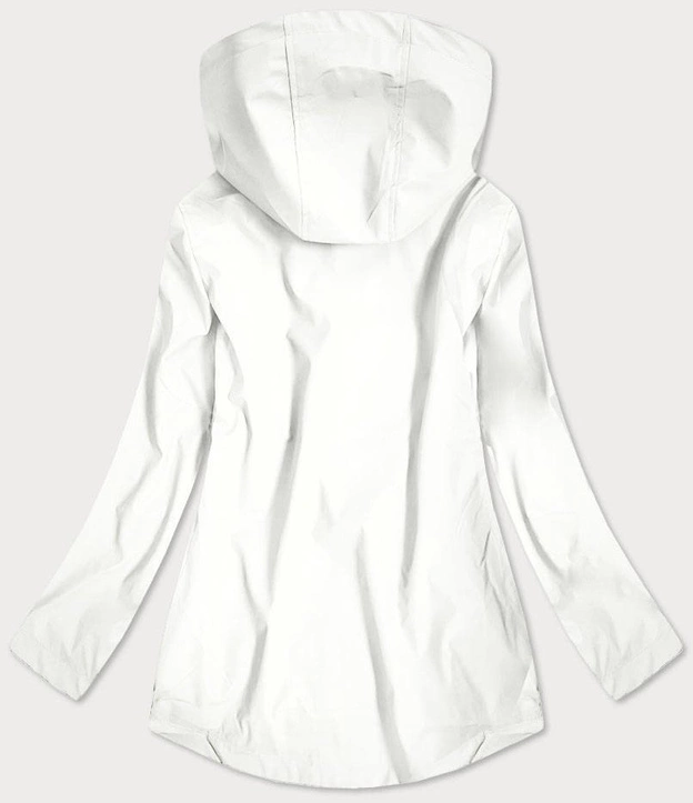 DAMSKA KURTKA WIATRÓWKA BIAŁA (YR2018)