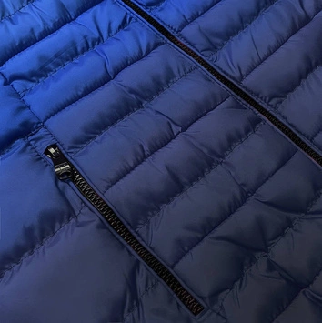 Pikowany bezrękawnik damski granatowy (hv-1512)