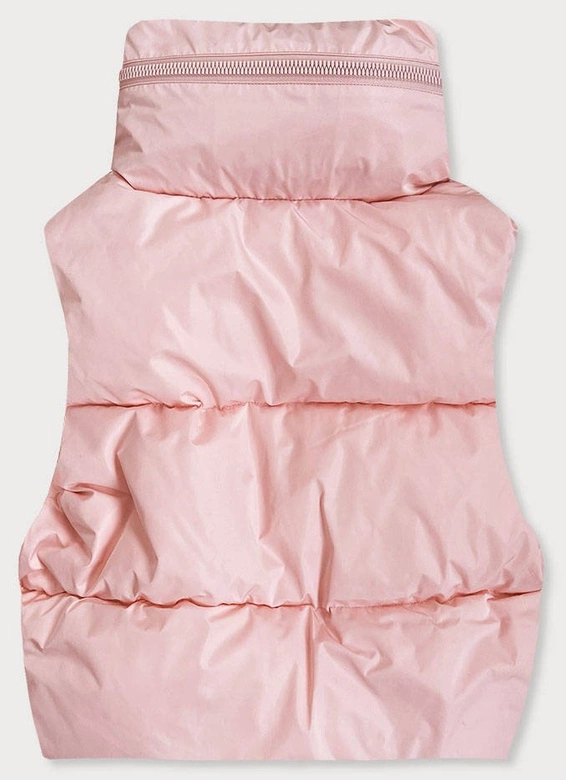 KRÓTKI BEZRĘKAWNIK DAMSKI RÓŻOWY (3360)