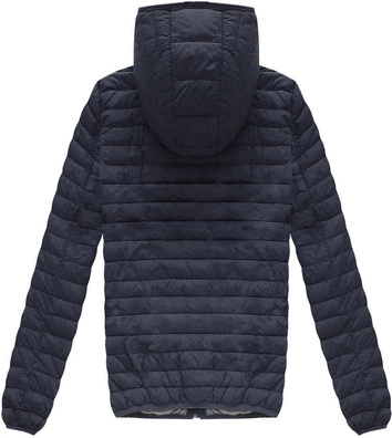 PIKOWANA KURTKA GRANATOWA (B1256)