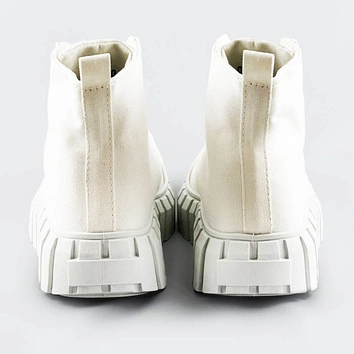 Sznurowane trzewiki białe (xa060)