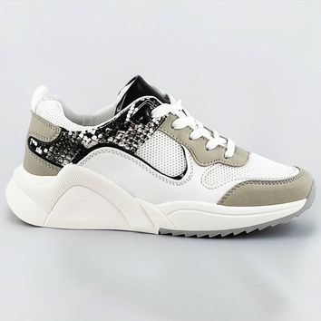 Sportowe buty damskie białe (6348)