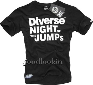 T-SHIRT DIVERSE CZARNY (ATLANTA NOTJ 01)