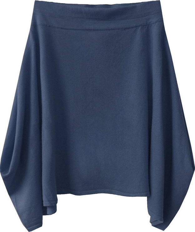 ASYMETRYCZNA SPÓDNICA CIEMNONIEBIESKA (1551)