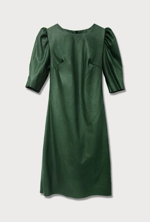 SUKIENKA Z EKOSKÓRY CIEMNOZIELONA (480ART)