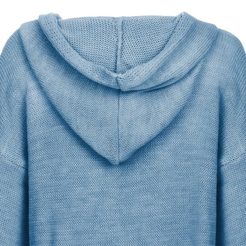 SWETER Z BUFIASTYMI RĘKAWAMI NIEBIESKI (116ART)