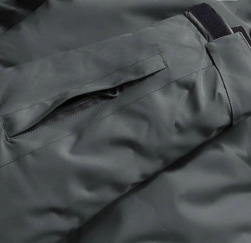 Damska kurtka zimowa narciarska ciemny szary (hh012-2)