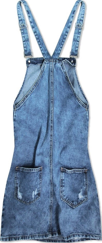 JEANSOWA SUKIENKA OGRODNICZKA NIEBIESKA (6050)