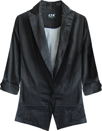 BAWEŁNIANA MARYNARKA CZARNA (1297)