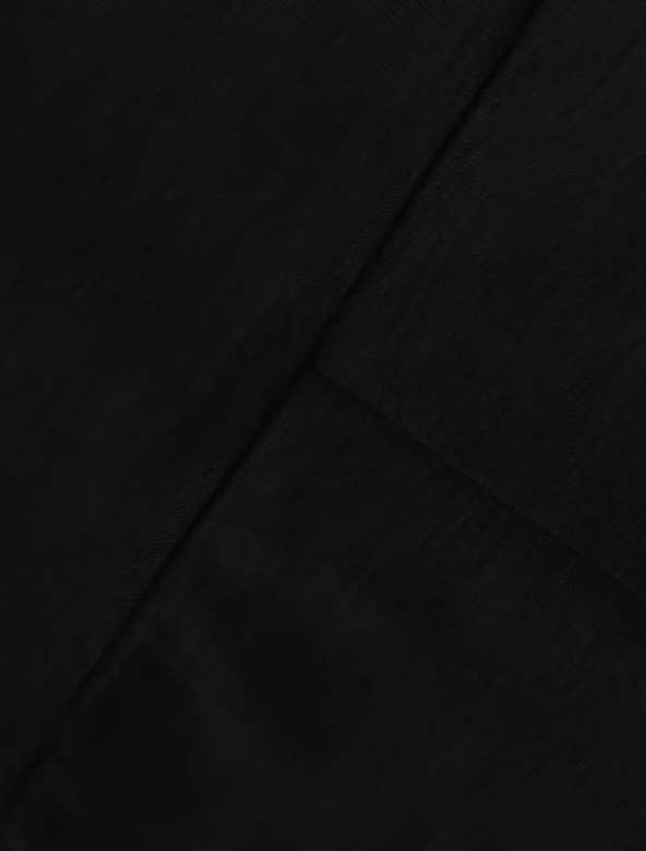 Grube legginsy bawełna czarne (YW003)