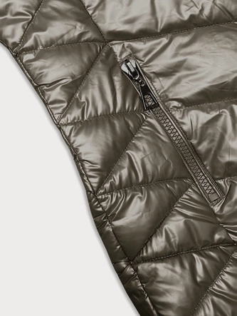 Pikowana zimowa kurtka damska J Style stare złoto (16M9100-403)