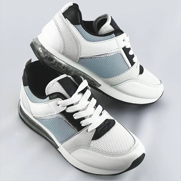 Buty sportowe damskie białe (p-67)