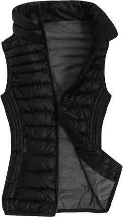 KAMIZELKA CZARNA (R2688BIG)
