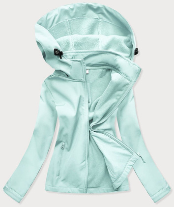 DAMSKA KURTKA-BLUZA TREKKINGOWA MIĘTOWA (HH018-41)