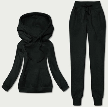 KOMPLET DRESOWY DAMSKI CZARNY (20382-3)