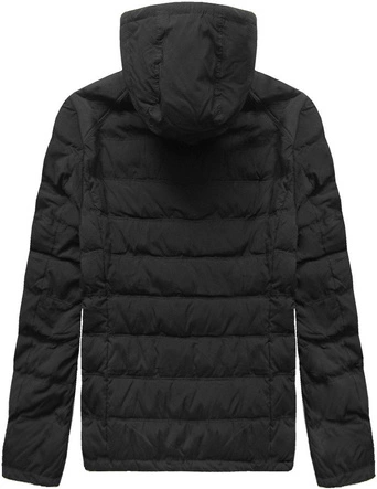 PIKOWANA KURTKA CZARNA (5082LJ)