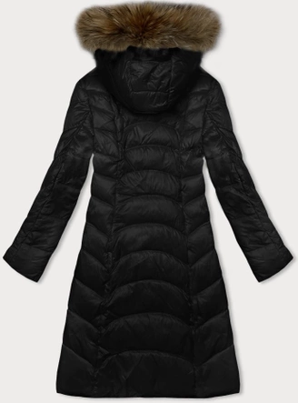 Przejściowa pikowana kurtka damska Glakate czarna (LU-2201)